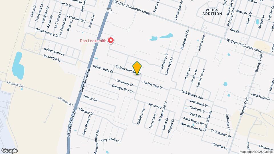 4807 Golden Gate Dr Map and Location Details