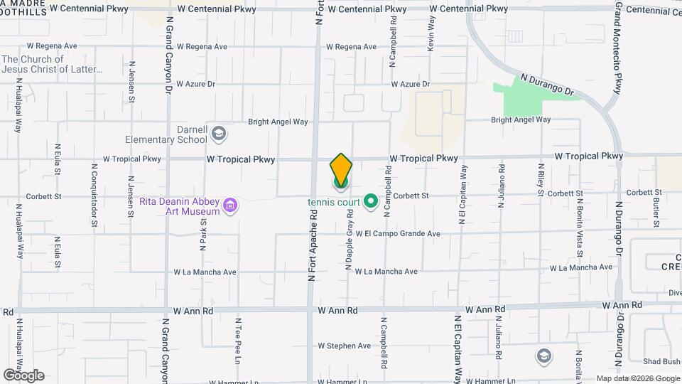 6944 Trevelez St Map and Location Details