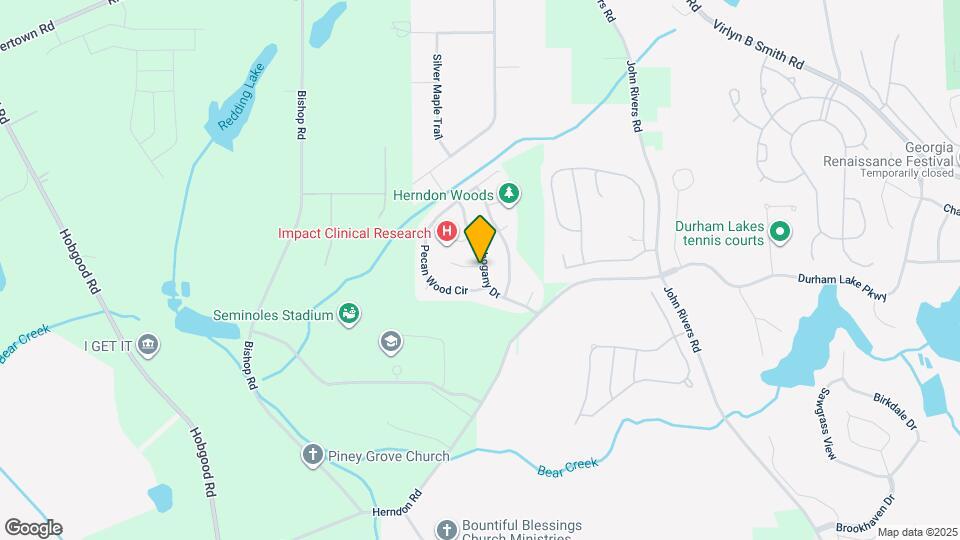 200 Teak Ln Map and Location Details