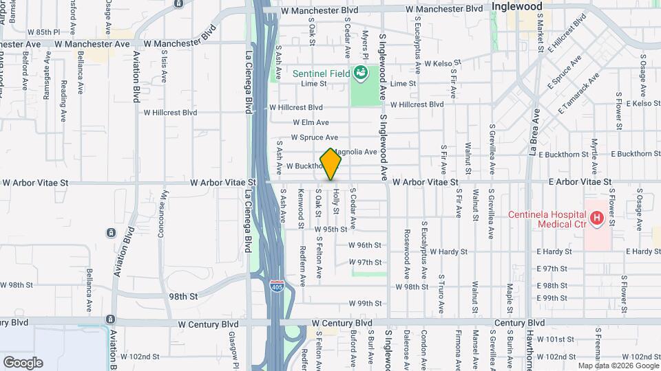 530 W Arbor Vitae St Map and Location Details