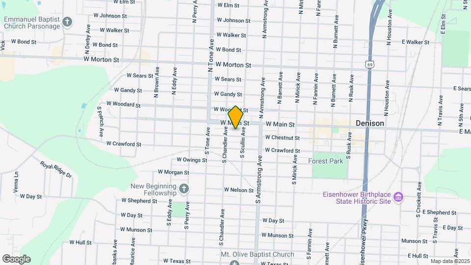 909-913 W Chestnut St Map and Location Details