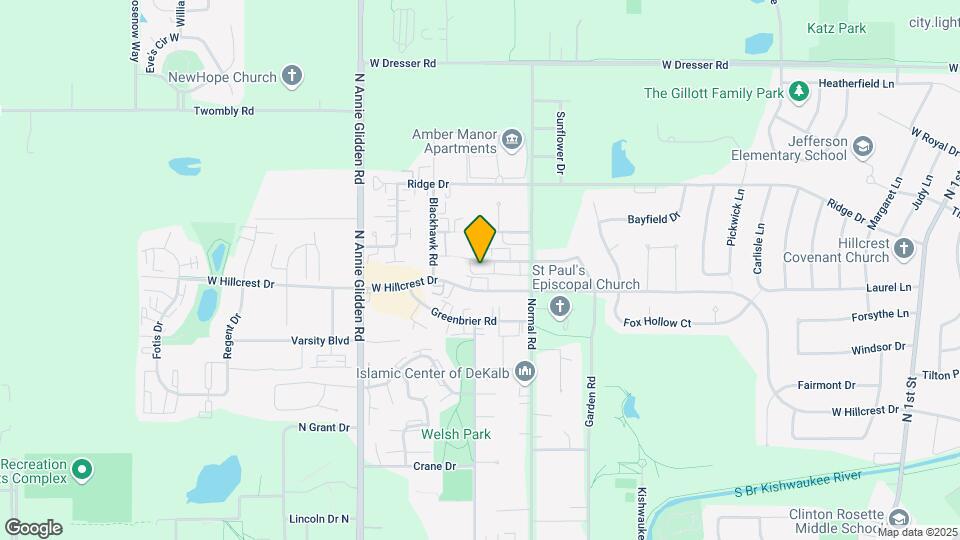 820 Kimberly Dr Map and Location Details