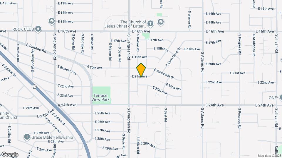 2107 S Bolivar Rd Map and Location Details