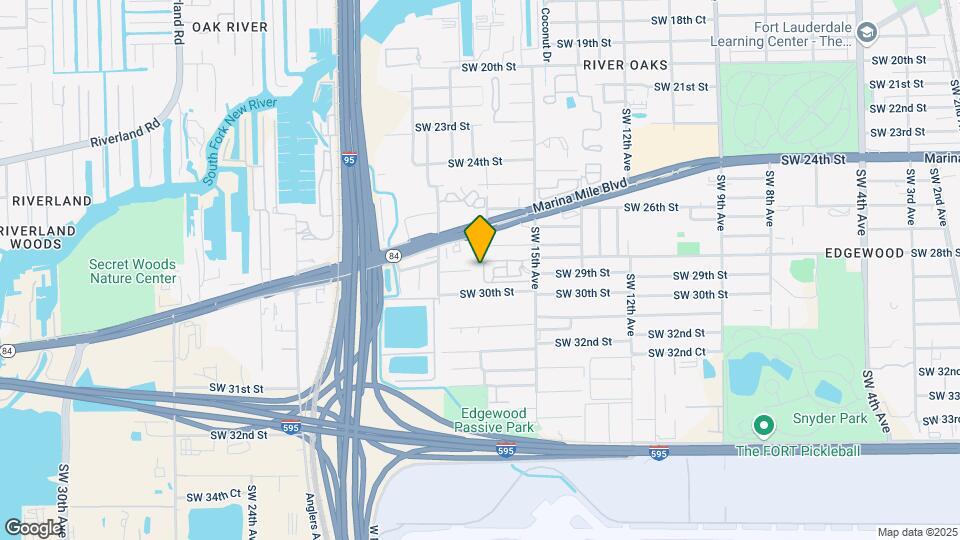 2825 SW 17th Ave Map and Location Details