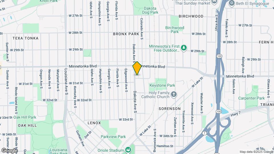 3037 Dakota Ave S Mapa y Detalles de la Ubicación