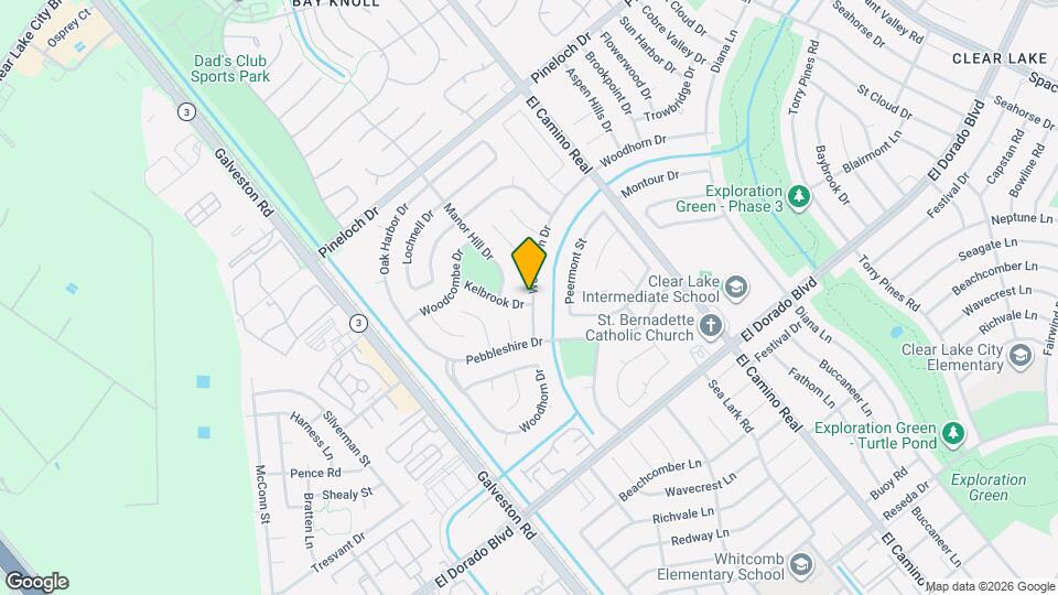 15251 Kelbrook Dr Map and Location Details