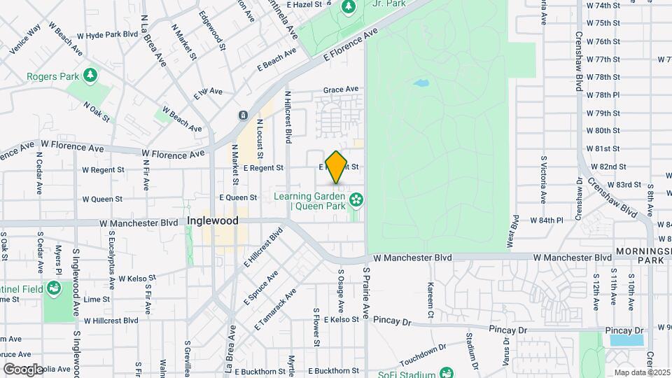 624 Aerick St Map and Location Details