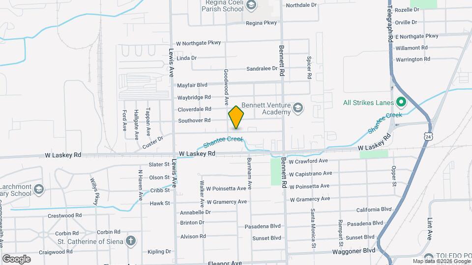 3809 Torrance Dr Mapa y Detalles de la Ubicación