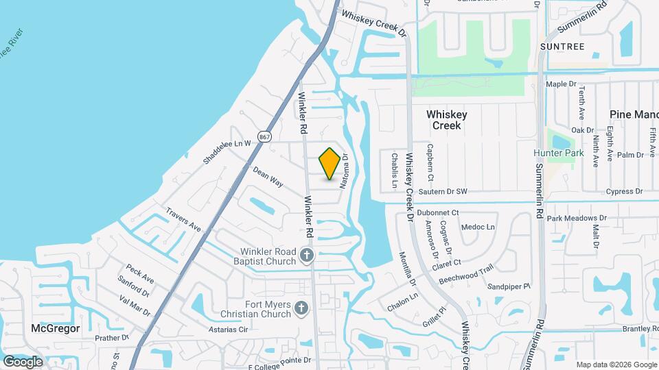 1039 El Mar Ave Map and Location Details