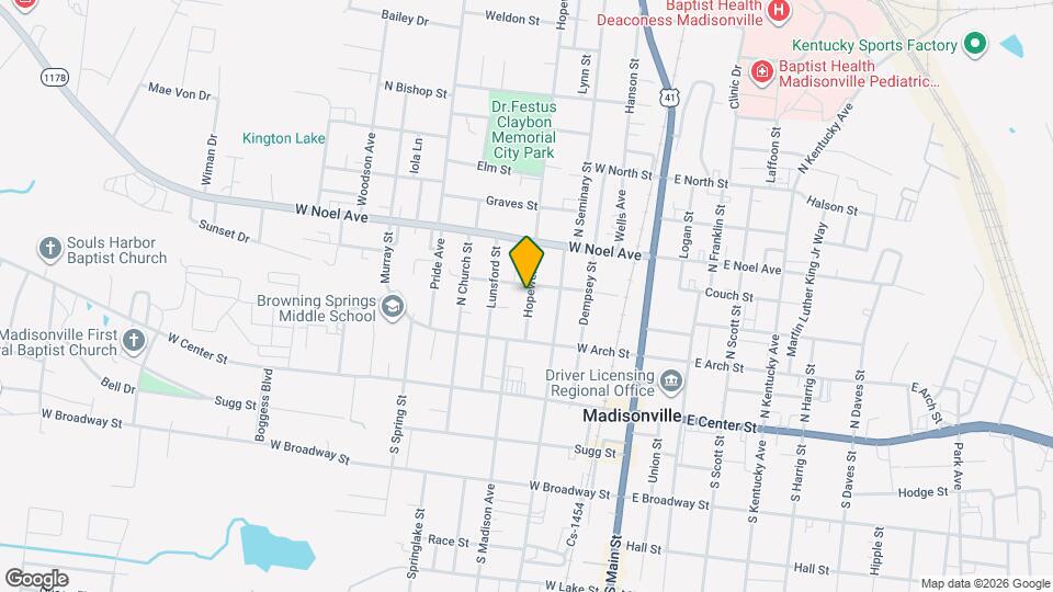 163 Hopewell St Map and Location Details
