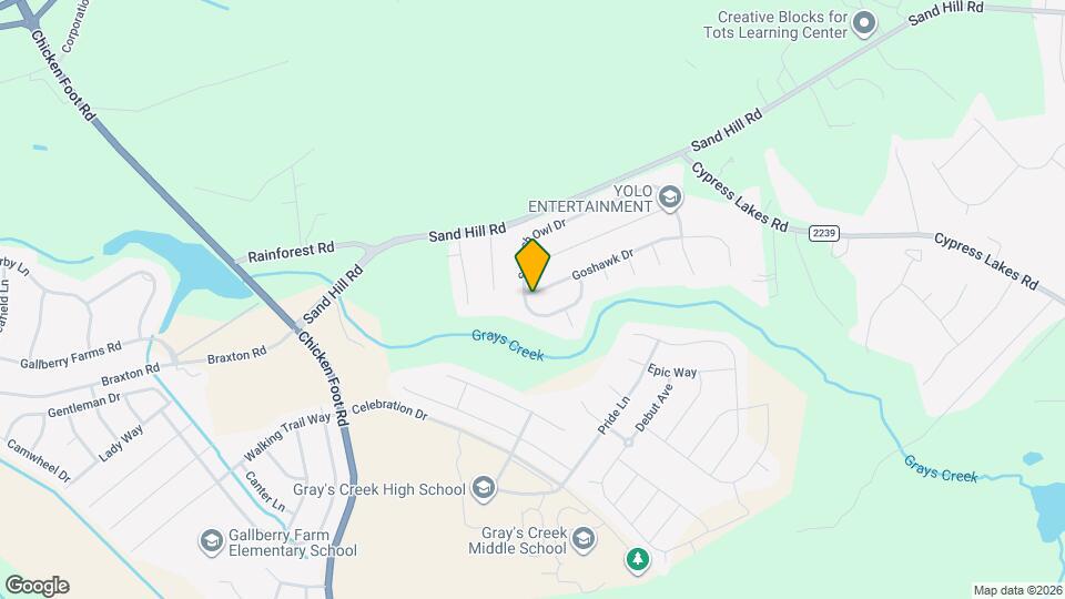 5337 Goshawk Dr Map and Location Details