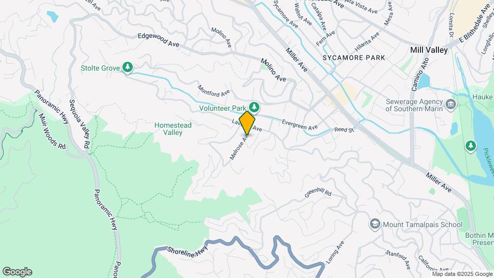 309 Melrose Ave Map and Location Details