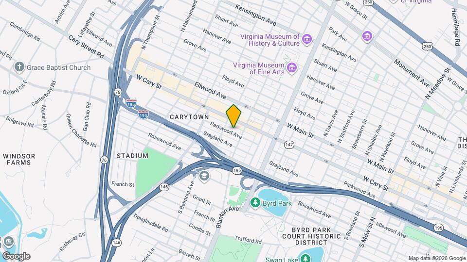 3016 Parkwood Ave Map and Location Details