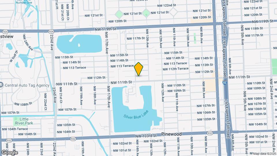 1380 NW 112th St-Unit -2 Map and Location Details
