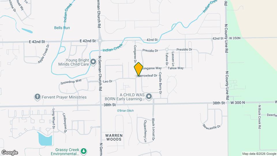 11307 Narrowleaf Dr Map and Location Details
