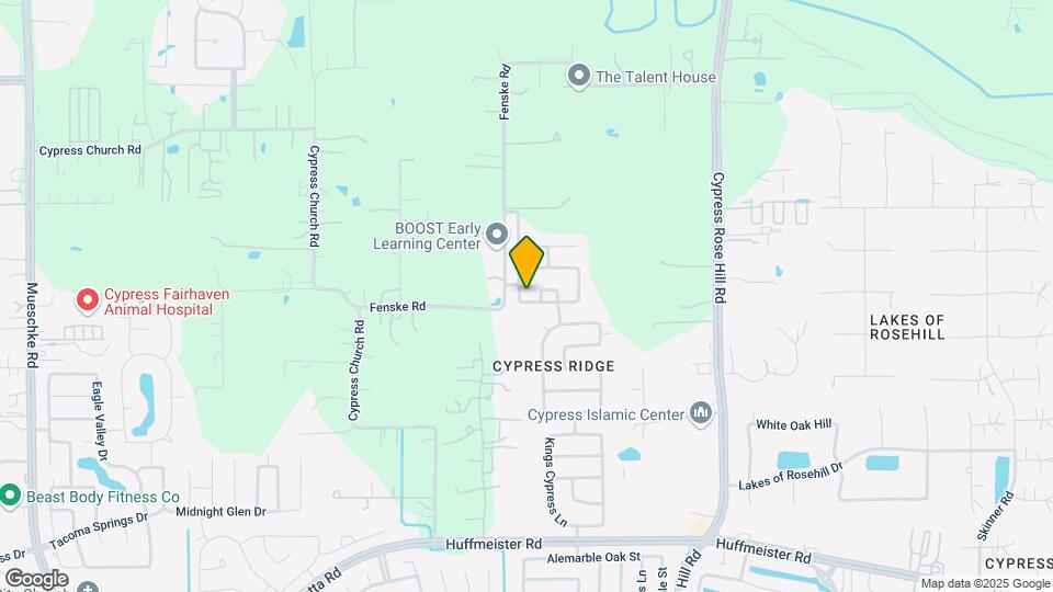 16314 Chandler Ridge Ln Map and Location Details