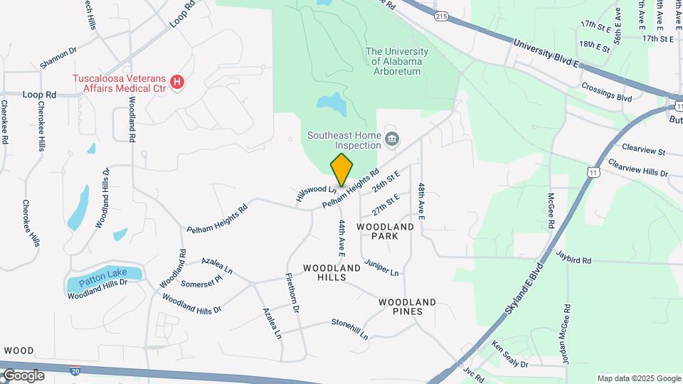 4416 Hillswood Ln Map and Location Details