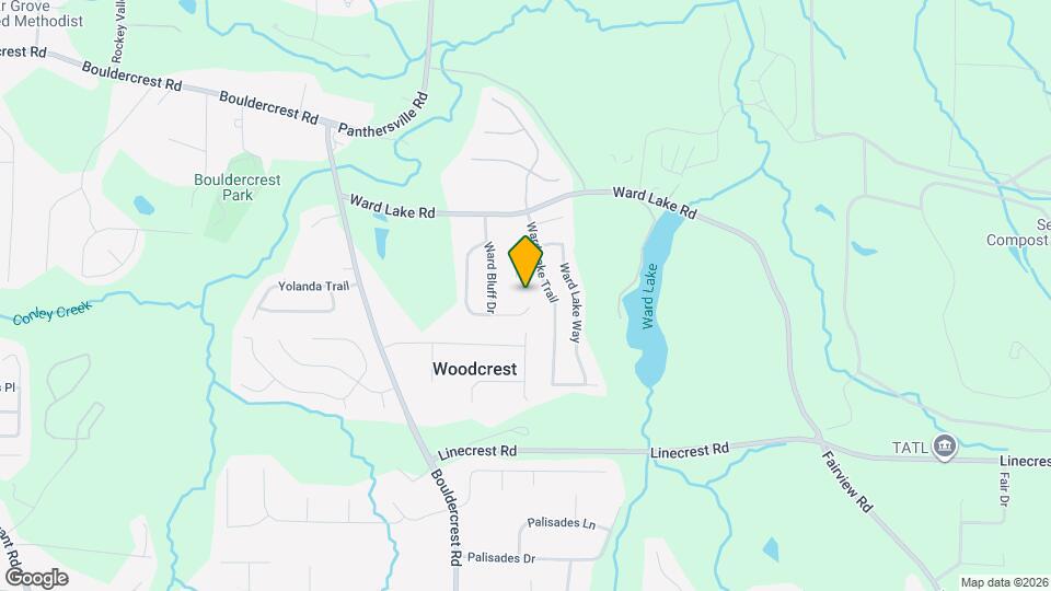 4406 Ward Bluff Ct Mapa y Detalles de la Ubicación