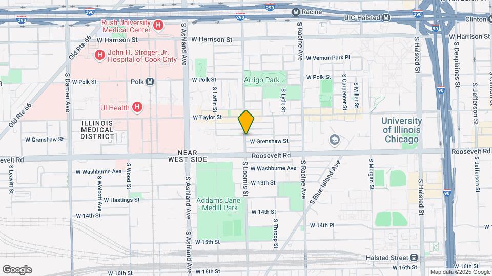 1119 S Loomis St Map and Location Details