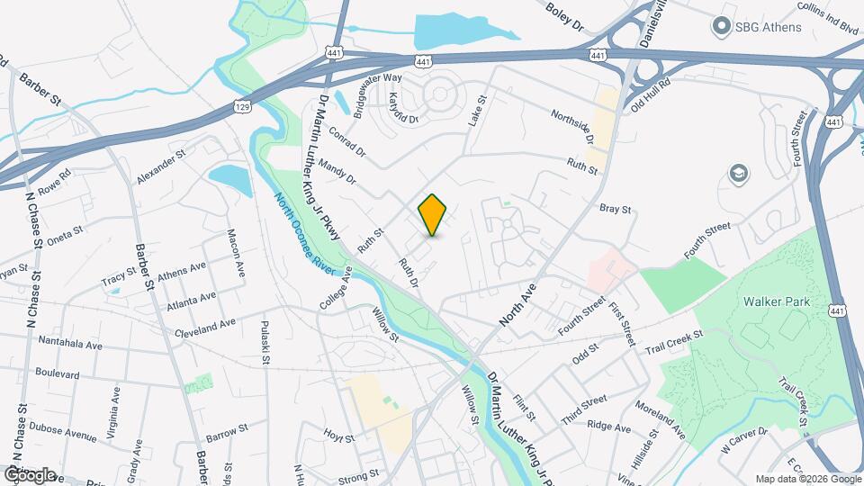 160 Magnolia Bluff Dr Mapa y Detalles de la Ubicación