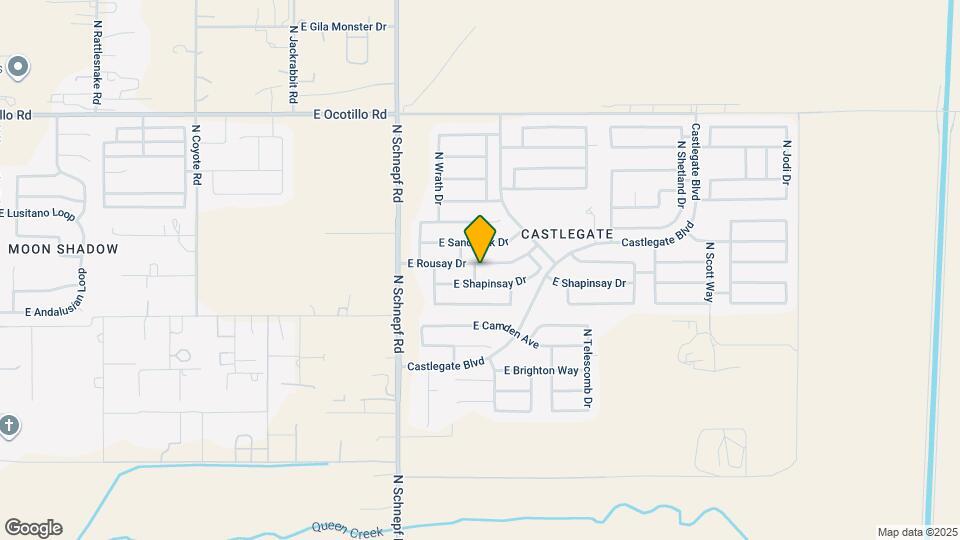 3735 E Rousay Dr Map and Location Details