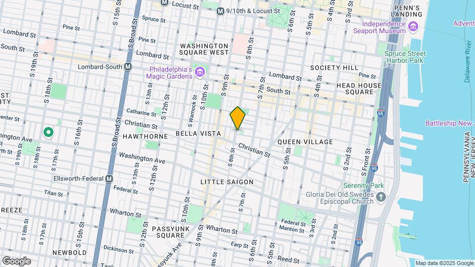 775 S 8th St Map and Location Details