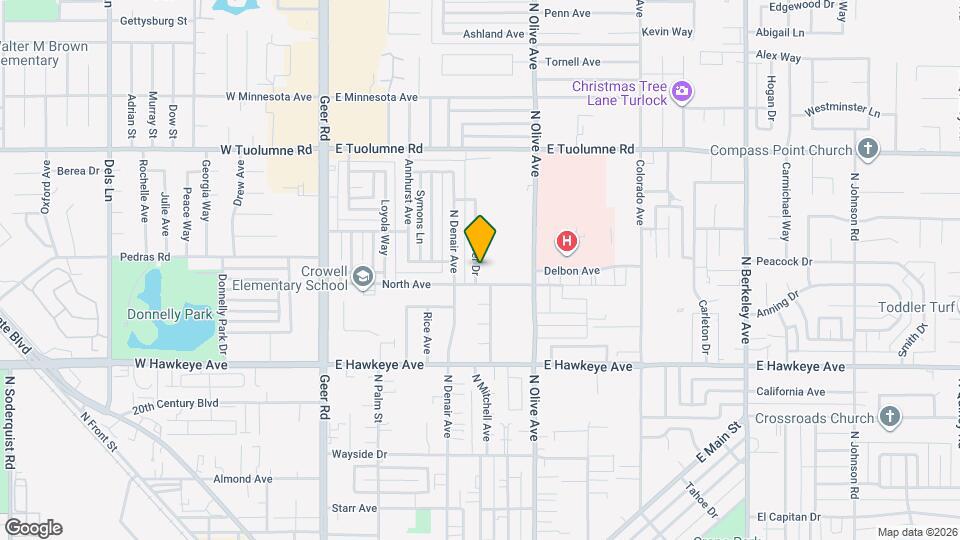 1920 Rohrer Dr Map and Location Details