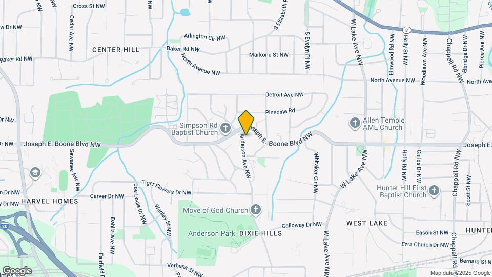 323 Anderson Ave NW Map and Location Details