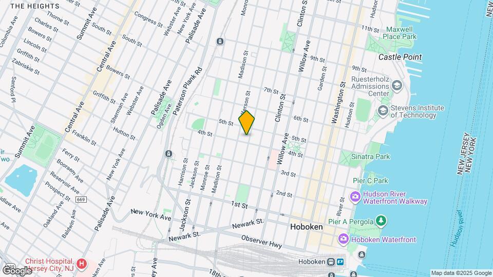 406 Adams St Mapa y Detalles de la Ubicación