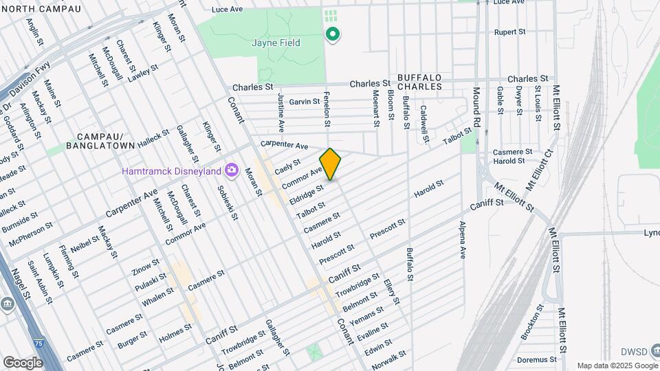 3964 Eldridge St Mapa y Detalles de la Ubicación