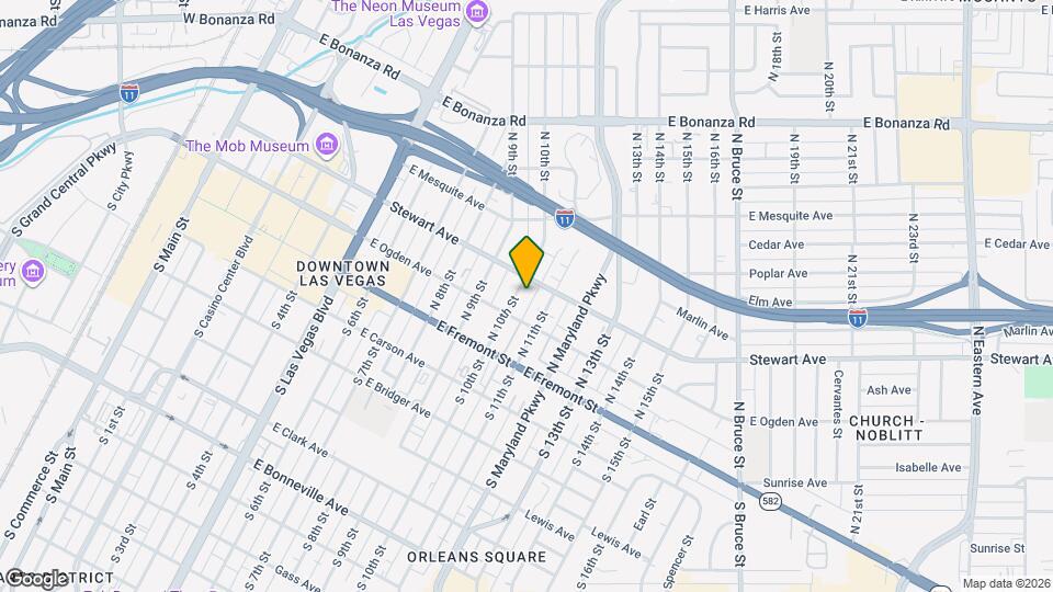 220 N 10th St Map and Location Details