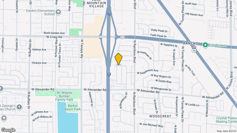 4161 N Overbrook Dr Map and Location Details
