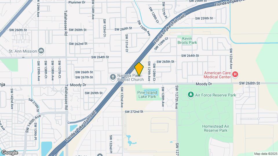 12949 SW 267th St Map and Location Details