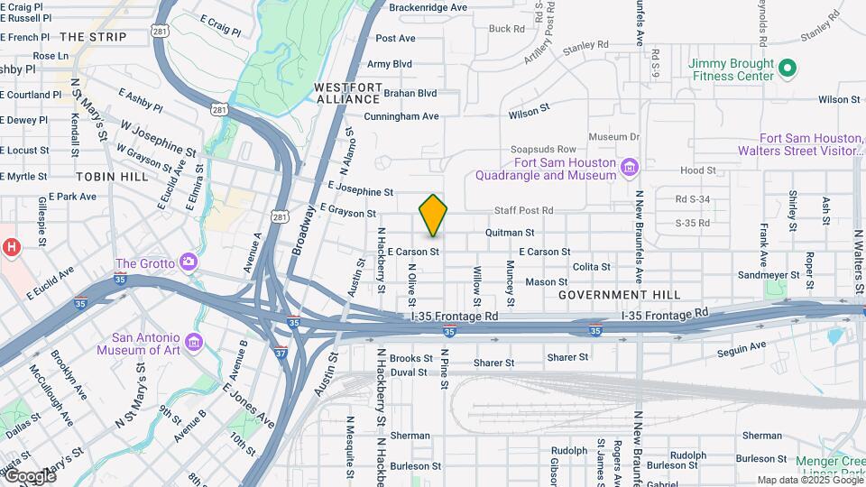 323 E Carson St Map and Location Details