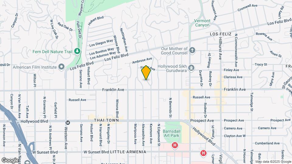 1937 Palmerston Pl Map and Location Details