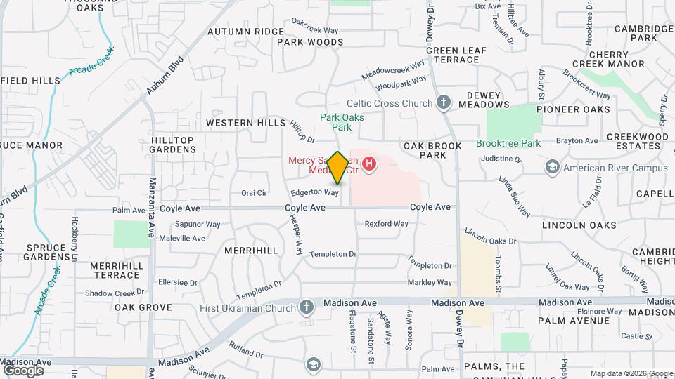 6353 Edgerton Way Map and Location Details