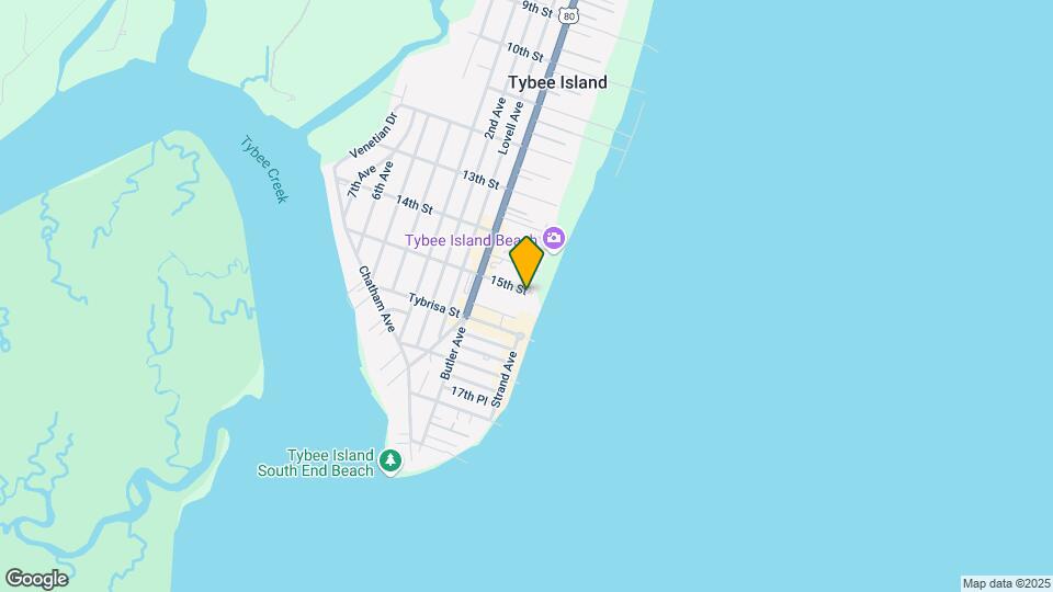 Tybrisa Beach Resort Map and Location Details