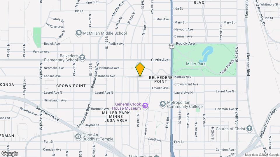 3188 Stone Ave Map and Location Details