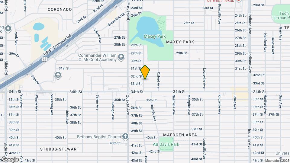 4120 33rd St Map and Location Details