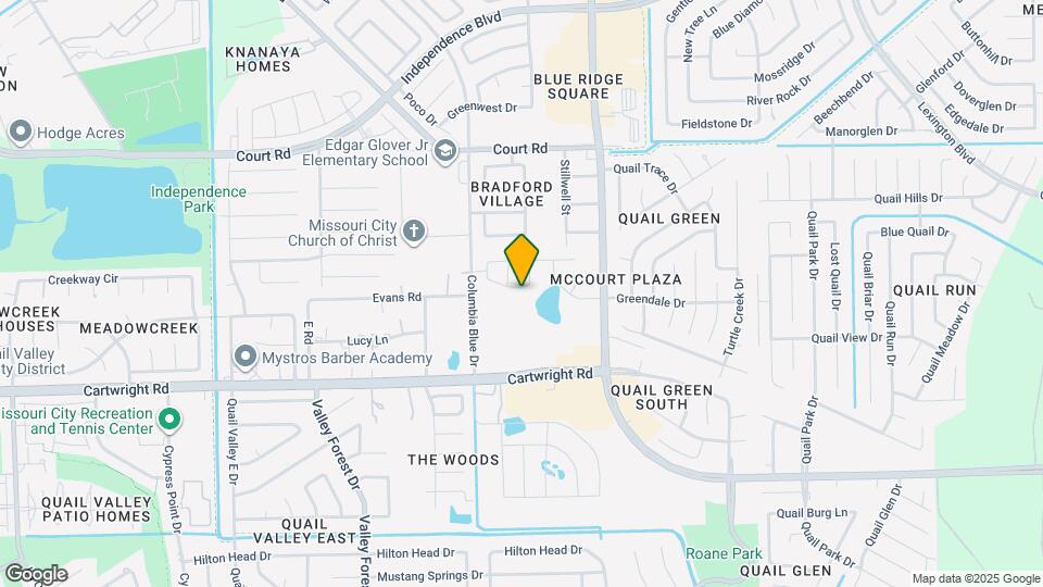 1919 Quiet Gdn Ln Map and Location Details