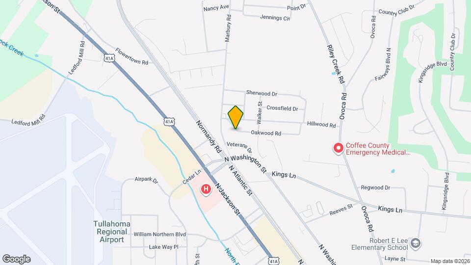 314 Oakwood Rd Map and Location Details