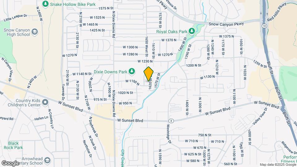 1113 N 1620 W Map and Location Details