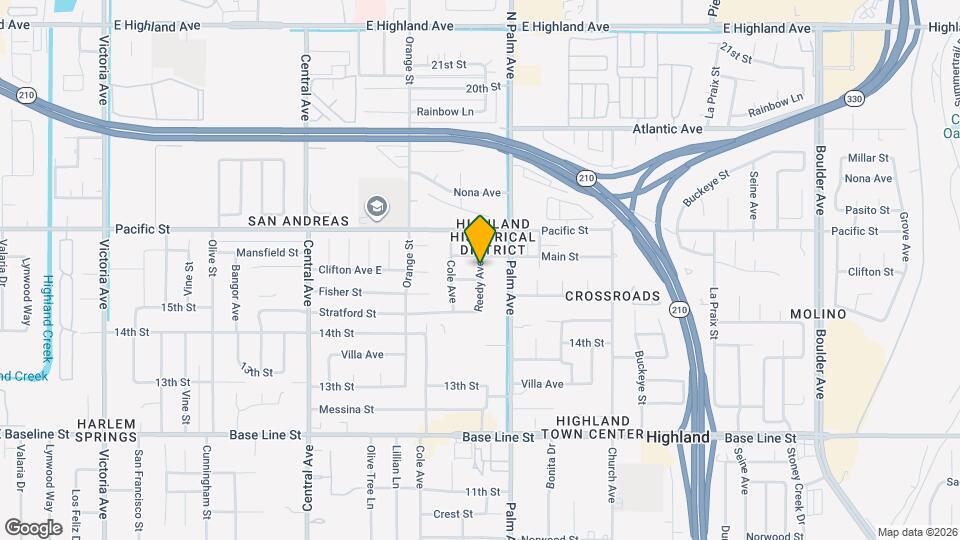 6977 Reedy Ave Map and Location Details