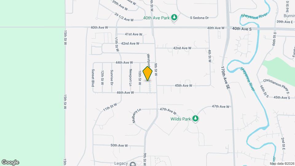 4516 Westport Pkwy Map and Location Details