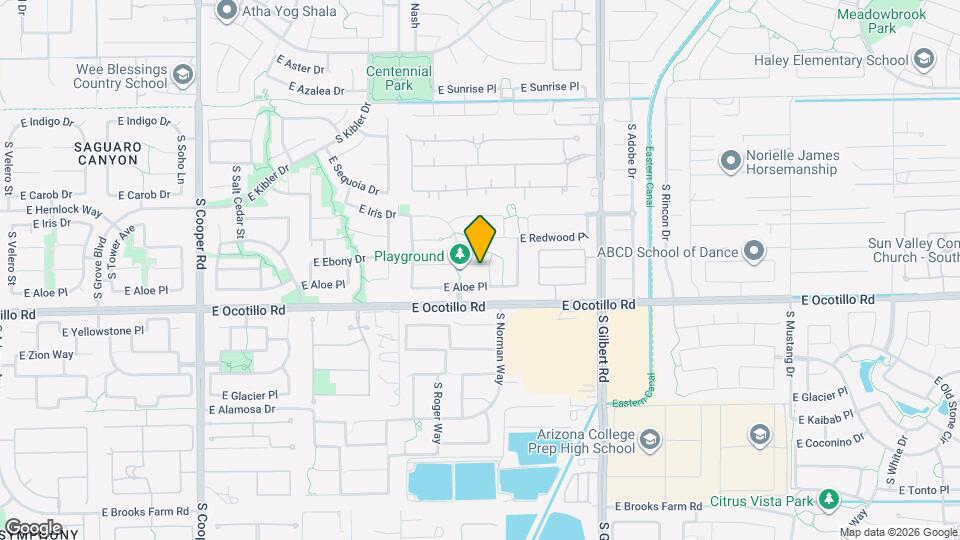 2685 E Ebony Dr Map and Location Details