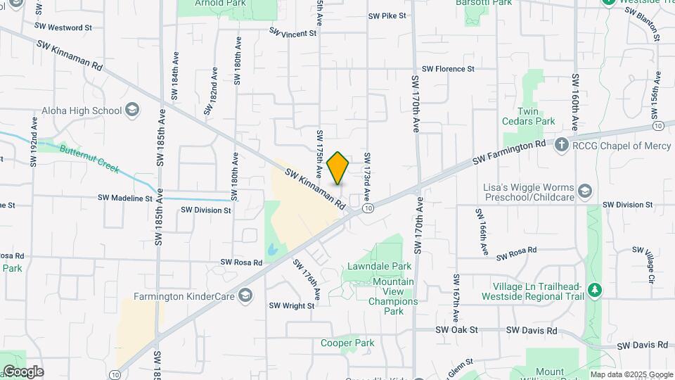5261 SW 174th Terrace Map and Location Details