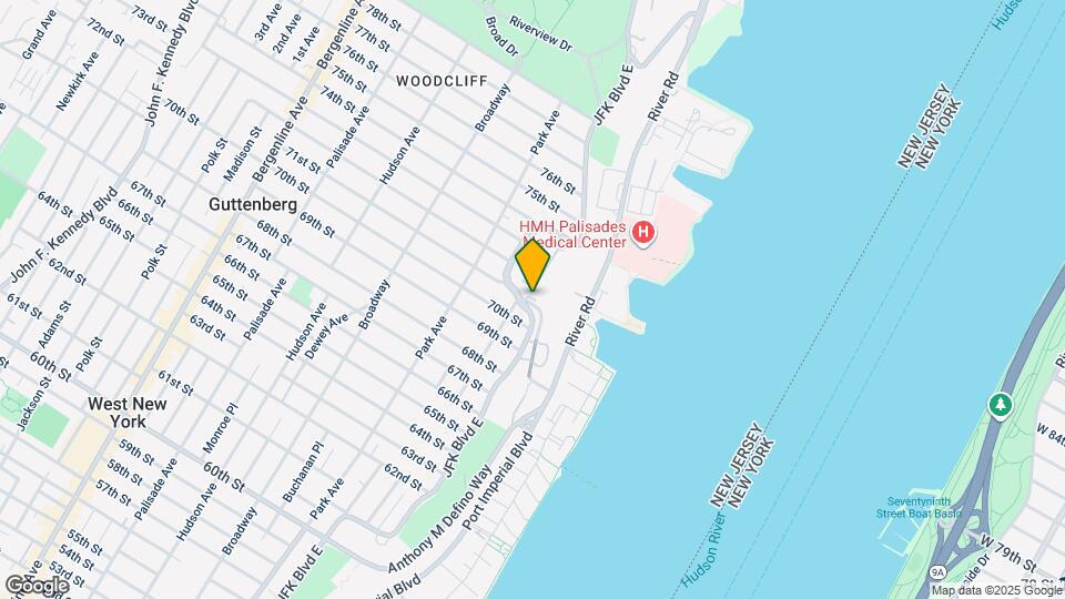 7100 JFK Blvd E, Unit 1 Map and Location Details