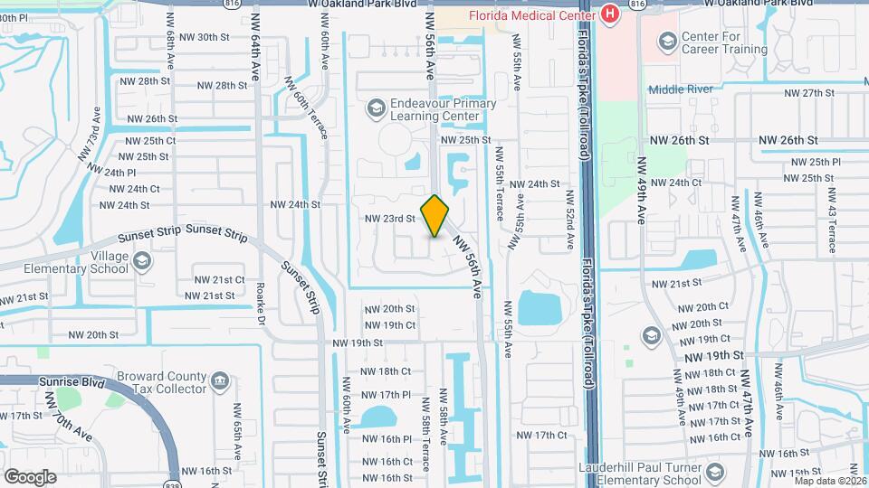 2224 NW 58th Ave Map and Location Details