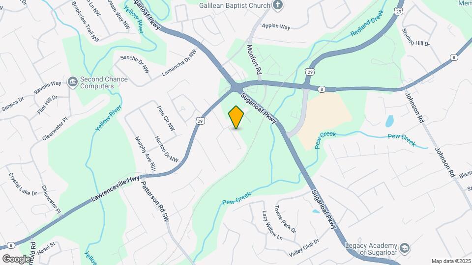 105 Caboose Ct Map and Location Details