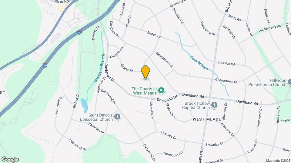 703 Clematis Dr Map and Location Details